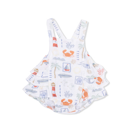 Club Mediterranean - Ruffle Sunsuit