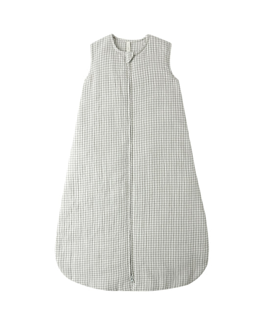 Sleep Bag Sage Gingham