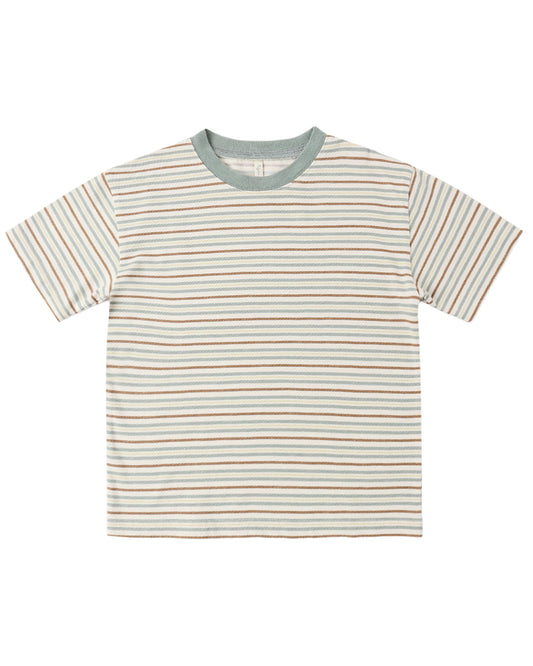 Relaxed Tee||Vintage Stripe