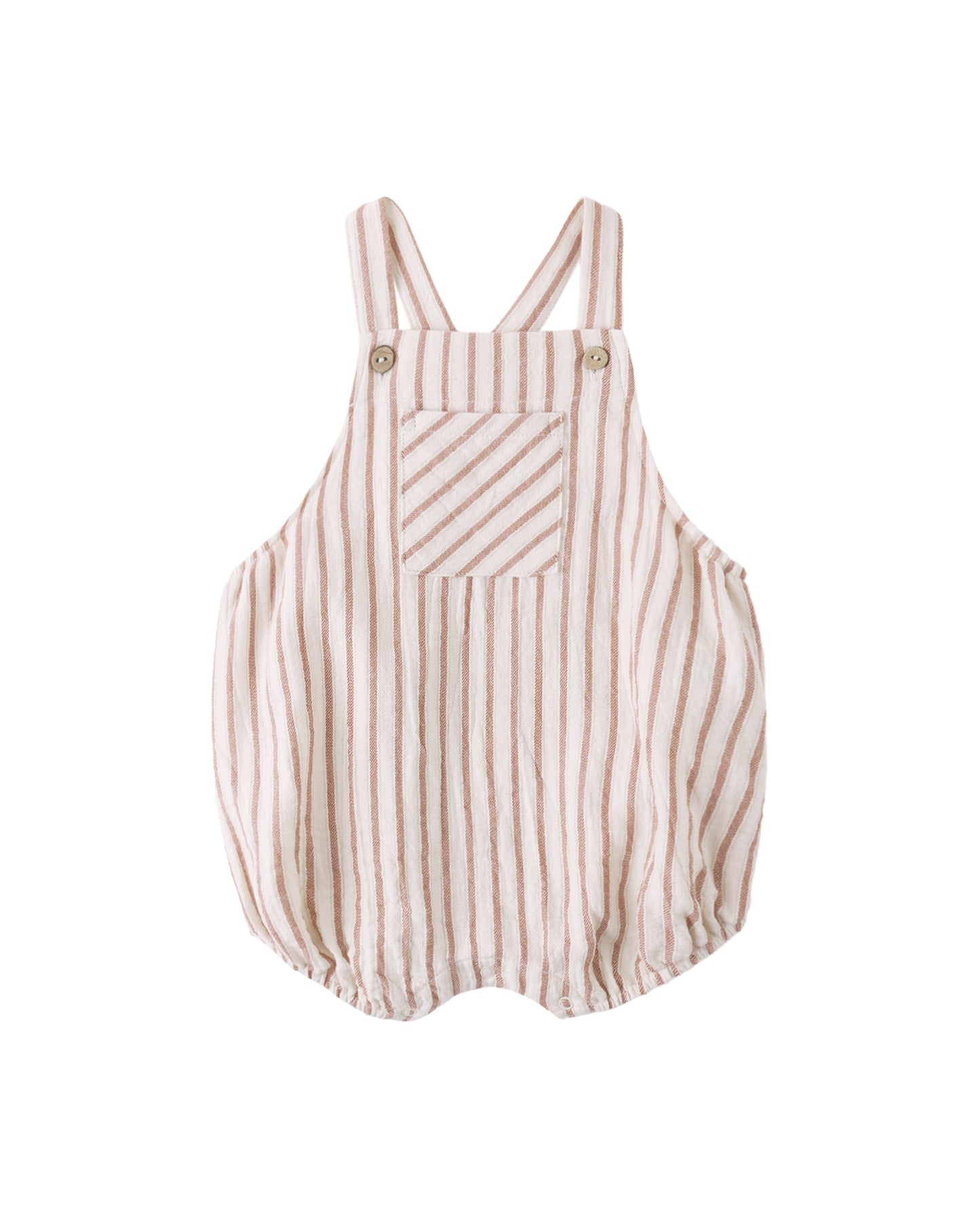 Hayes Romper||Vintage Stripe