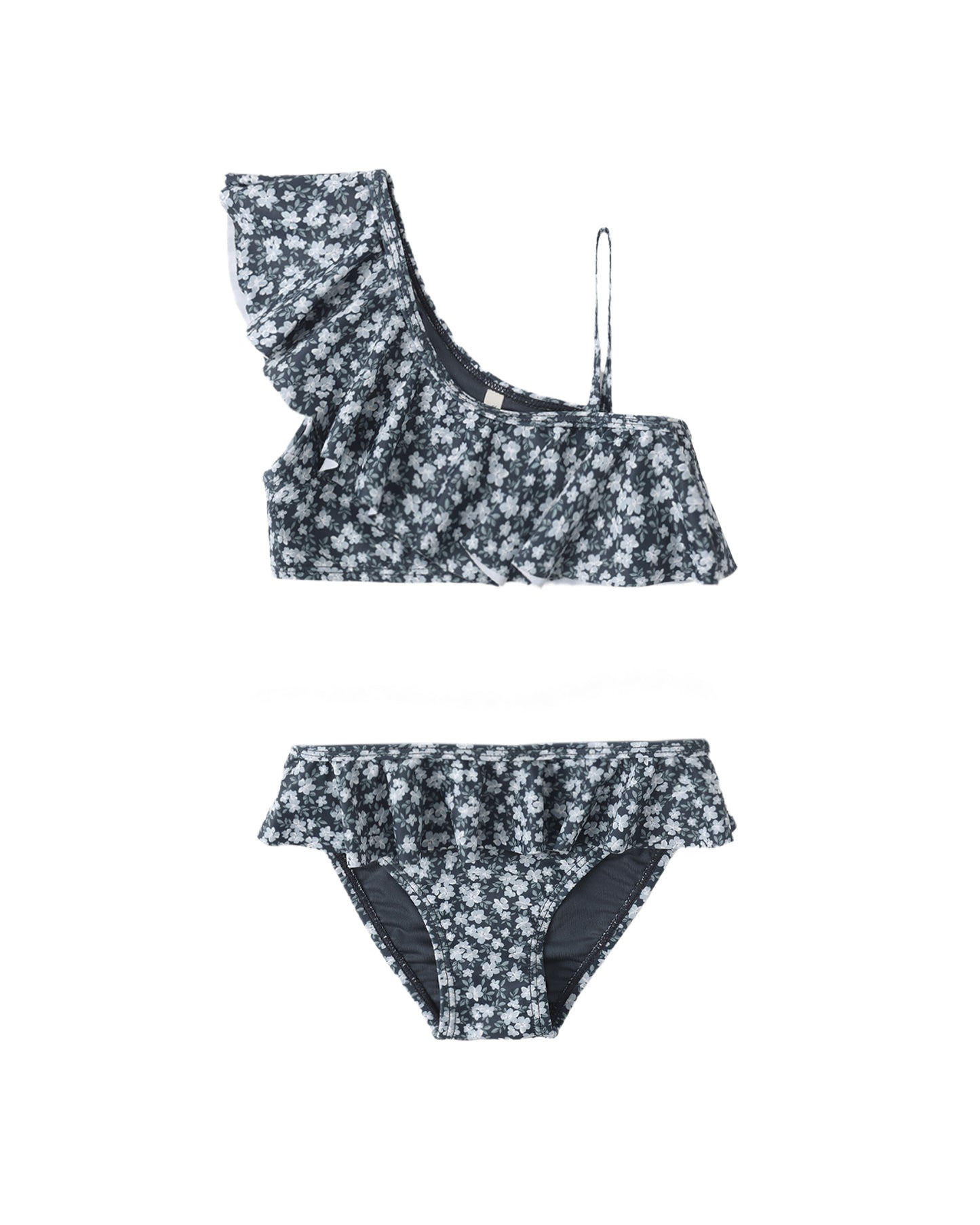 Skirted Bikini||Navy Floral