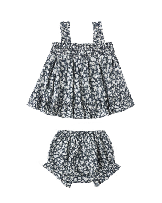 LALA Set||Navy Floral