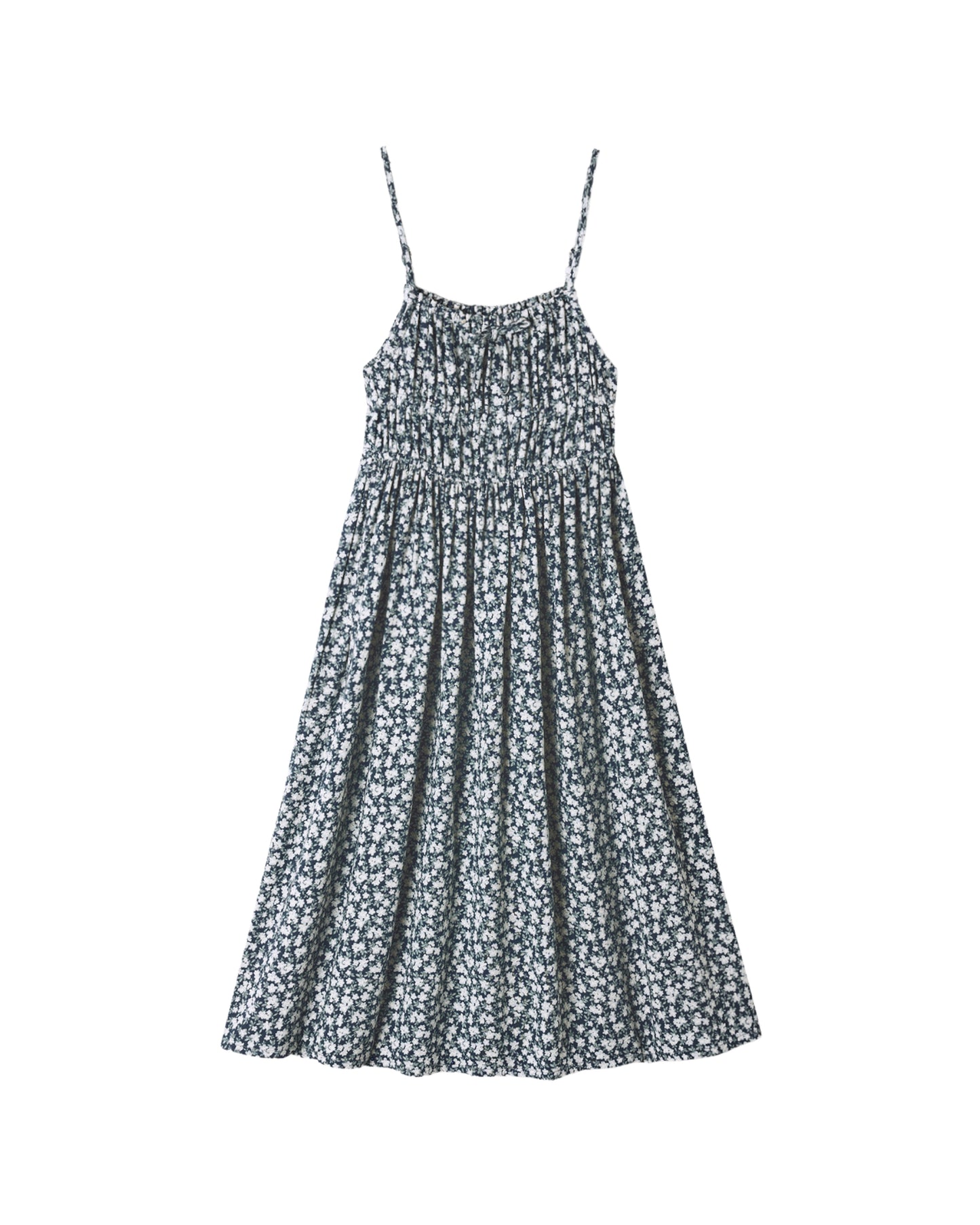Delia Dress||Navy Floral