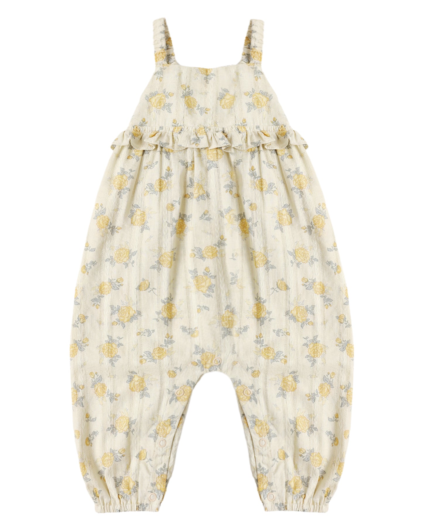 Kinsley Jumpsuit||Lemon Ditsy Flower
