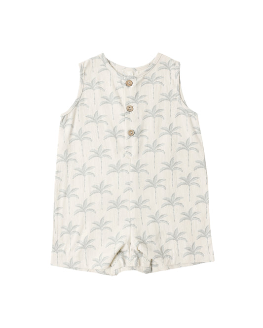 Mavrick Romper||Palm Trees