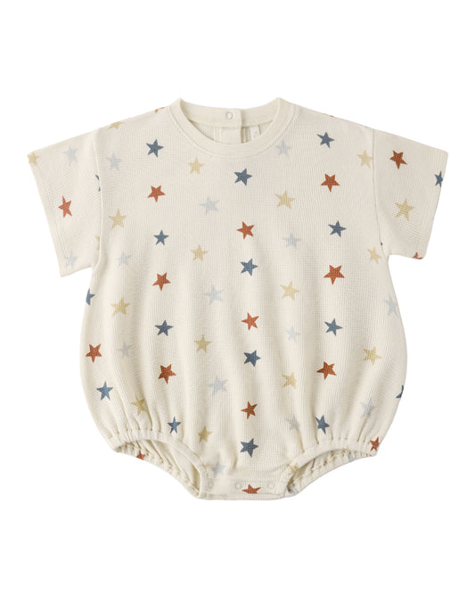 Relaxed Bubble Romper||Stars