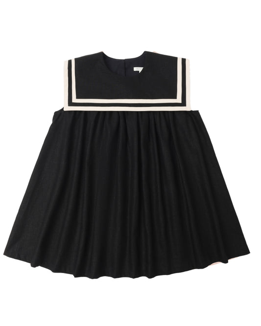 Sailor Dress||Black