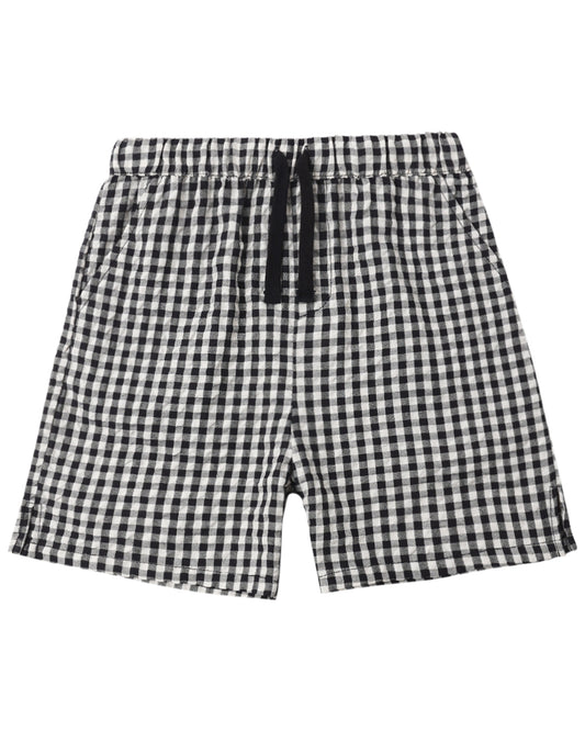 Perry Short||Black Check