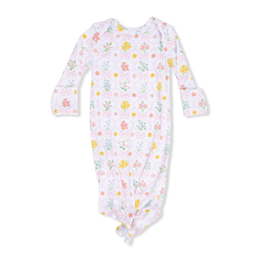 Spring Blooms Bow Trellis - Knotted Gown
