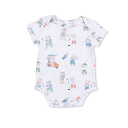 Golfing Teddy Bears - SS Bodysuit