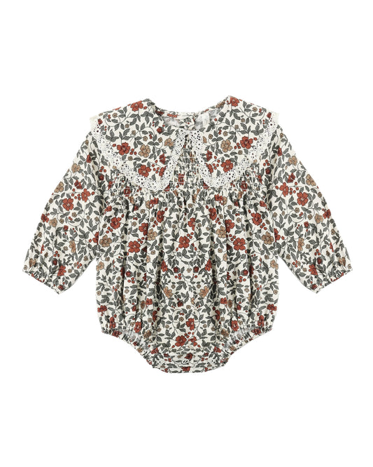 Fern Romper Holiday Floral