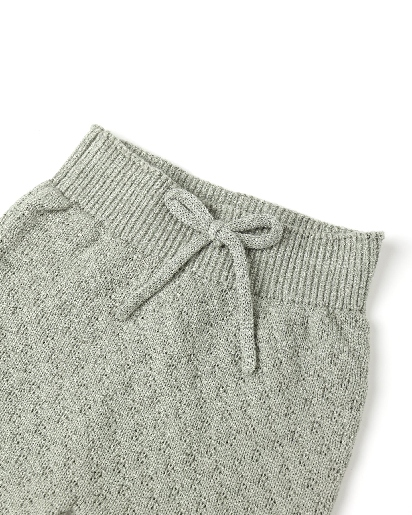 Knit Wrap+Pant Set||Fern