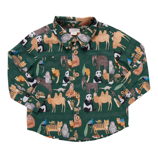 Boys Jack Shirt Animals of Asia