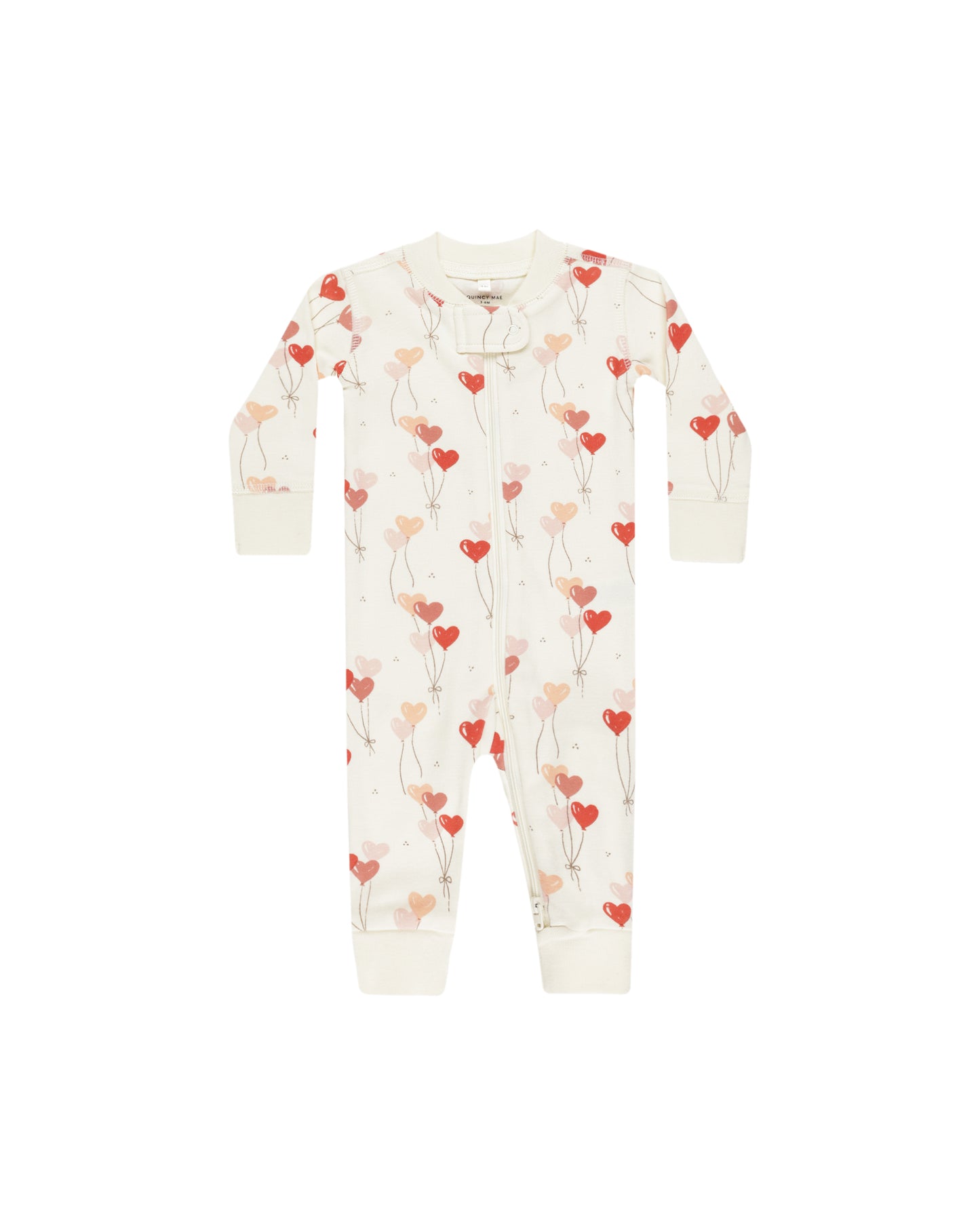 Zip LS Sleeper||Heart Balloons