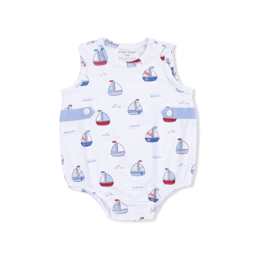 Bubbly Sailboats Blue - Bubble