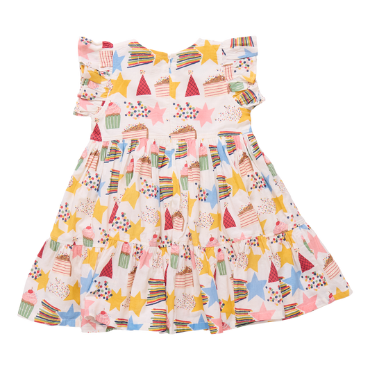 Girls Jennifer Dress Birthday Star