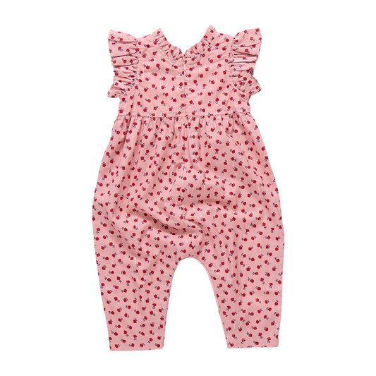 Baby Girls Jennifer Jumper Pink Tiny Roses