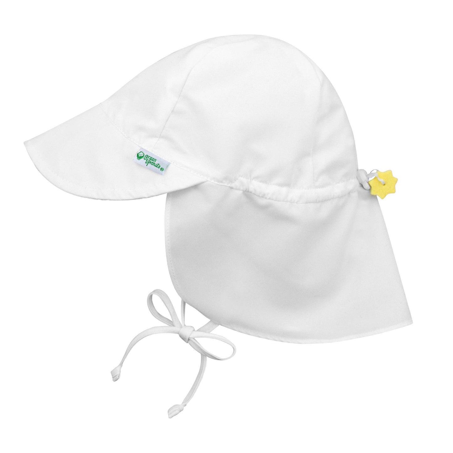 Flap Sun Protection Hat White